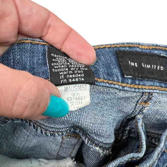 The Limited VTG 00s Bootcut Mid Rise Jeans Denim Medium Wash Womens 8 Short - Picture 7 of 7